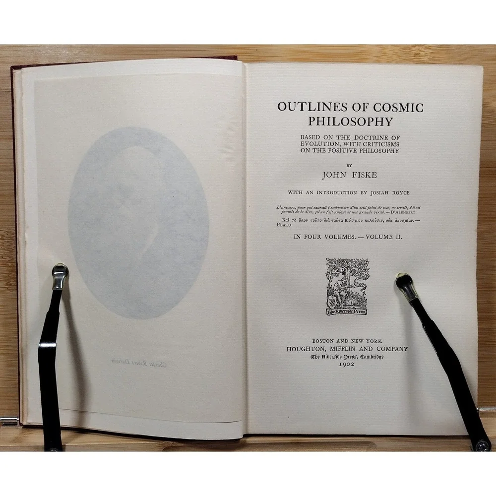John Fiske's Miscellaneous Writings II Outlines of Cosmic Philosophy II (1902, H